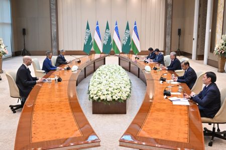 O‘zbekiston Prezidenti Saudiya Arabistonining yetakchi kompaniyalari rahbarlarini qabul qildi